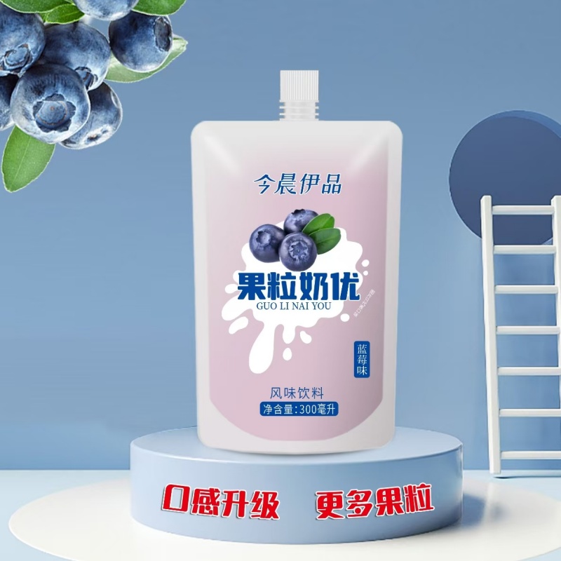 今晨伊品果粒奶优